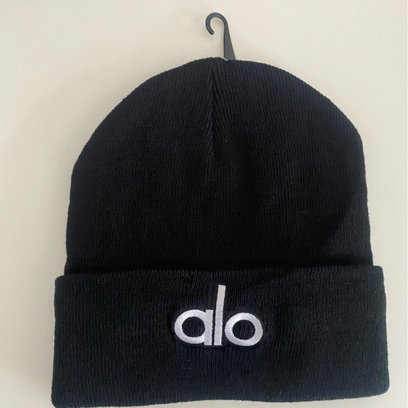 ALO Unisex Black Hat - Picture 1 of 3